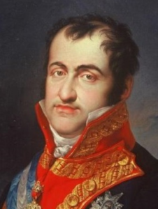 Realizada a partir de Fernando VII @ Vicente López Portaña. Wikimedia Commons. Dominio Público.