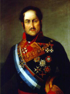 Realizada a partir de Juan Van Halen @ Museo Naval de Madrid. Wikimedia Commons. Dominio Público.
