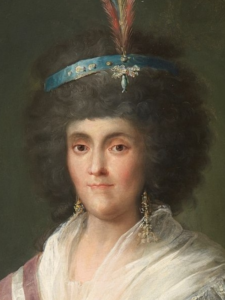 Realizada a partir de María Luisa de Parma @ Mariano Salvador Maella. Wikimedia Commons. Dominio Público.