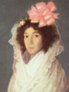 Realizada a partir de María Rita de Barrenecha @ Francisco de Goya. Wikimedia Commons. Dominio Público.