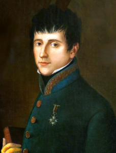 Realizada a partir de Rafael del Riego @ Autor desconocido. Wikimedia Commons. Dominio Público.